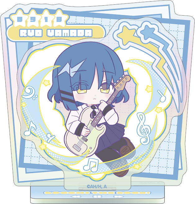 ぼっち・ざ・ろっく！_オーロラミニアクリルスタンド／山田リョウ／ぱすてるぽっぷ
