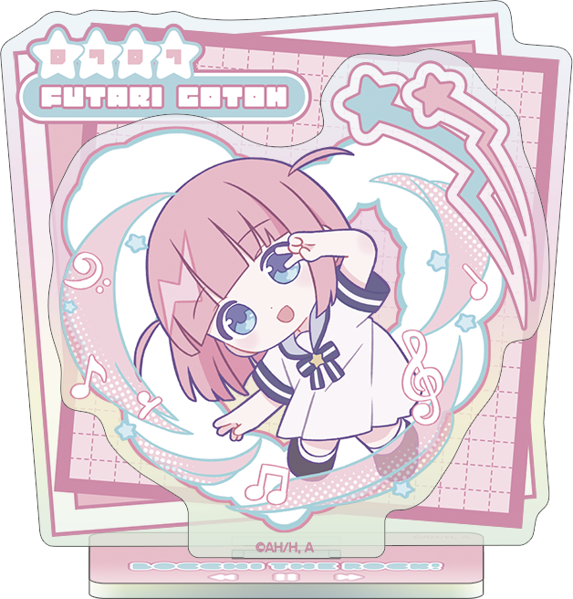 ぼっち・ざ・ろっく！_オーロラミニアクリルスタンド／後藤ふたり／ぱすてるぽっぷ