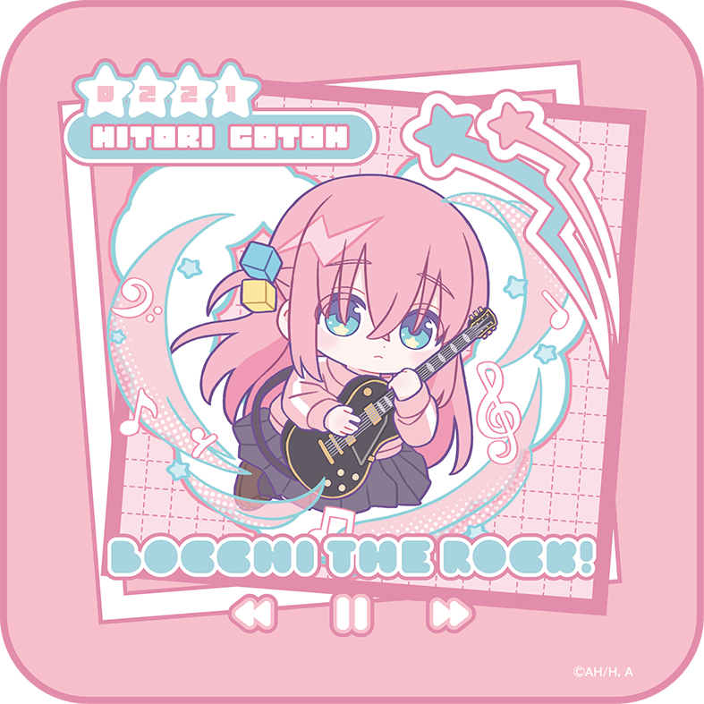 ぼっち・ざ・ろっく！_ハンドタオル／後藤ひとり／ぱすてるぽっぷ