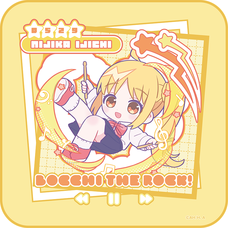 ぼっち・ざ・ろっく！_ハンドタオル／伊地知虹夏／ぱすてるぽっぷ