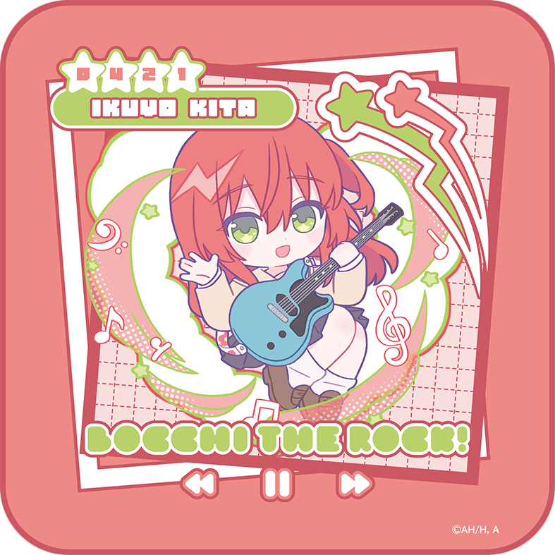 ぼっち・ざ・ろっく！_ハンドタオル／喜多郁代／ぱすてるぽっぷ