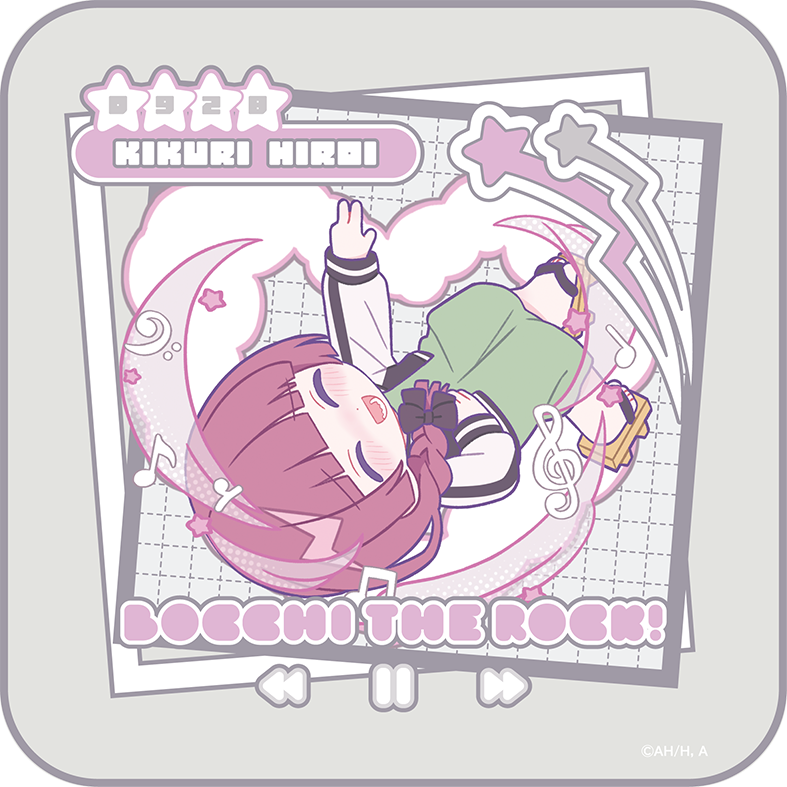 ぼっち・ざ・ろっく！_ハンドタオル／廣井きくり／ぱすてるぽっぷ