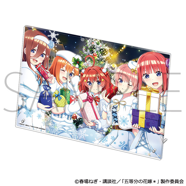 五等分の花嫁＊_アクリルアートパネル（雪降るクリスマス）