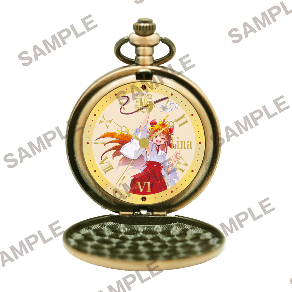 スレイヤーズ_【原作35周年記念】描き下ろし懐中時計 巫女リナver.