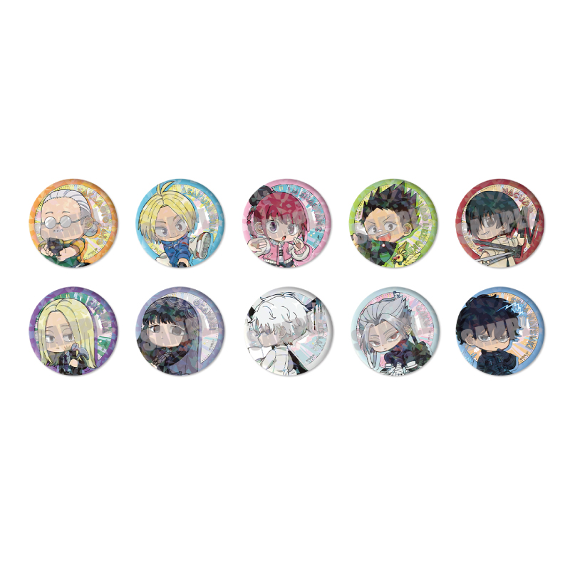 SAKAMOTO DAYS_トレーディングホログラム缶バッジ BATTLE ver.　【BOX／10コ入り】