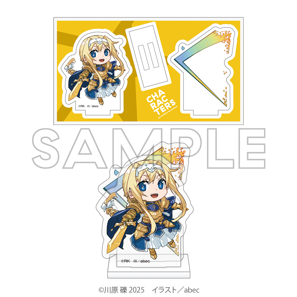 ソードアート・オンライン_abec/BUNBUN 20th Exhibition ミニキャラアクリルフィギュア アリス