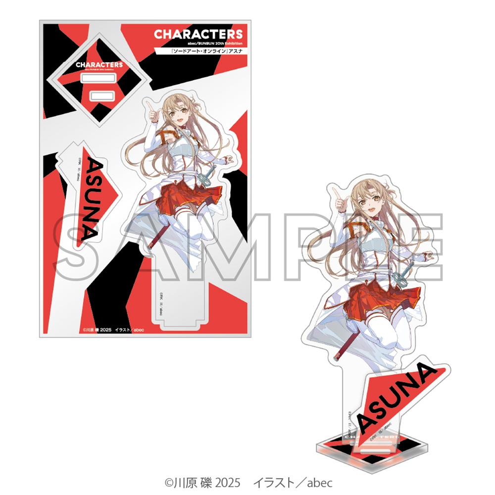 ソードアート・オンライン_abec/BUNBUN 20th Exhibition アクリルフィギュア アスナ