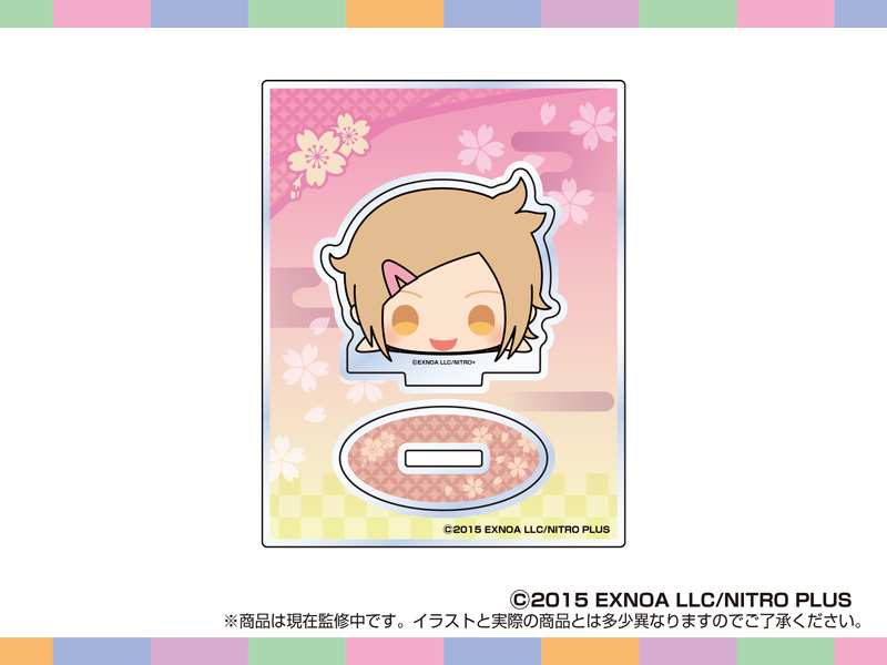 刀剣乱舞ONLINE_もちもちマスコットTOYS アクリルスタンド(包丁藤四郎)