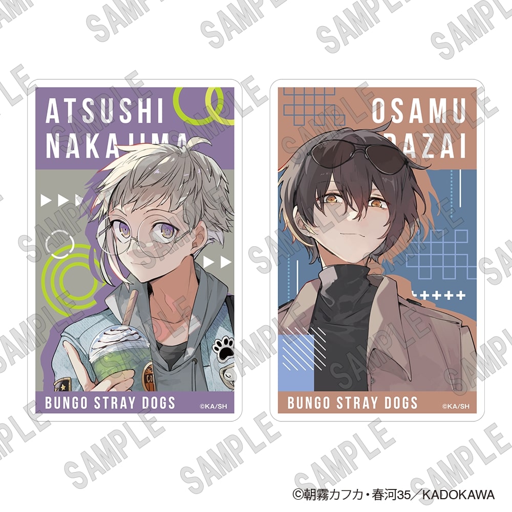 文豪ストレイドッグス_アクリルカードセット(C107) | j-hobby Collection