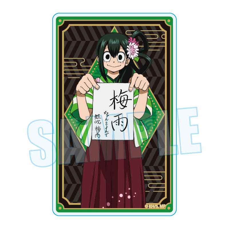 僕のヒーローアカデミア_アクリルカード 蛙吹 梅雨 書初めver. | 僕の