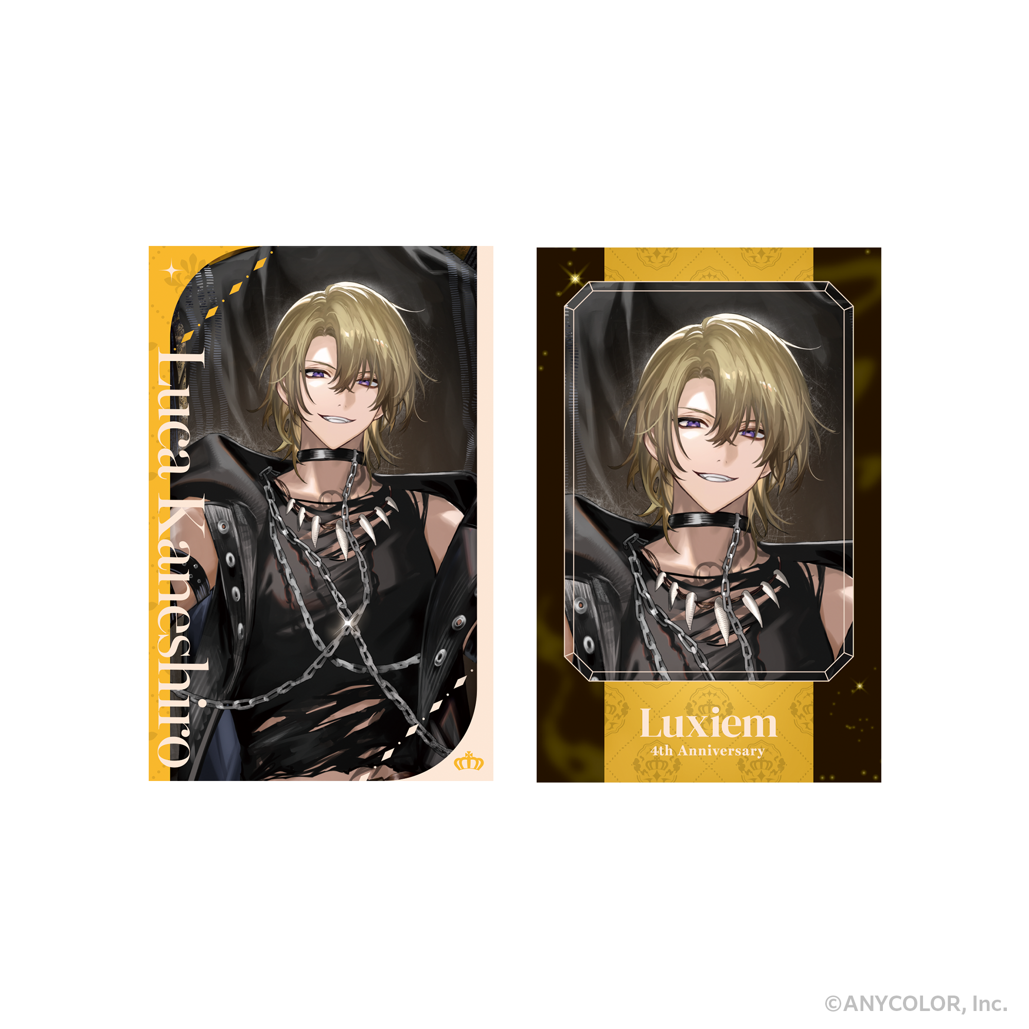 にじさんじ_Luxiem_フォト風カード2枚セット Luca Kaneshiro | 公式