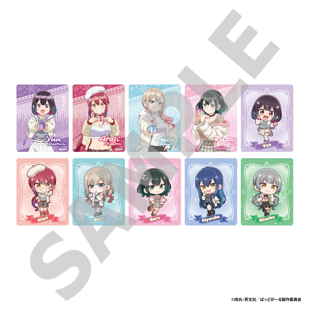 ばっどがーる_トレーディングアクリルカード　【BOX／10パック入り】