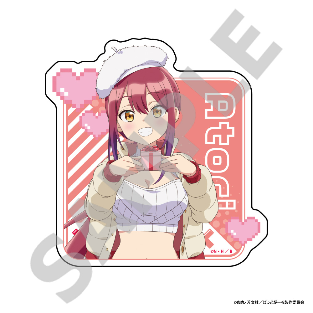 ばっどがーる_ダイカットステッカー　水鳥 亜鳥