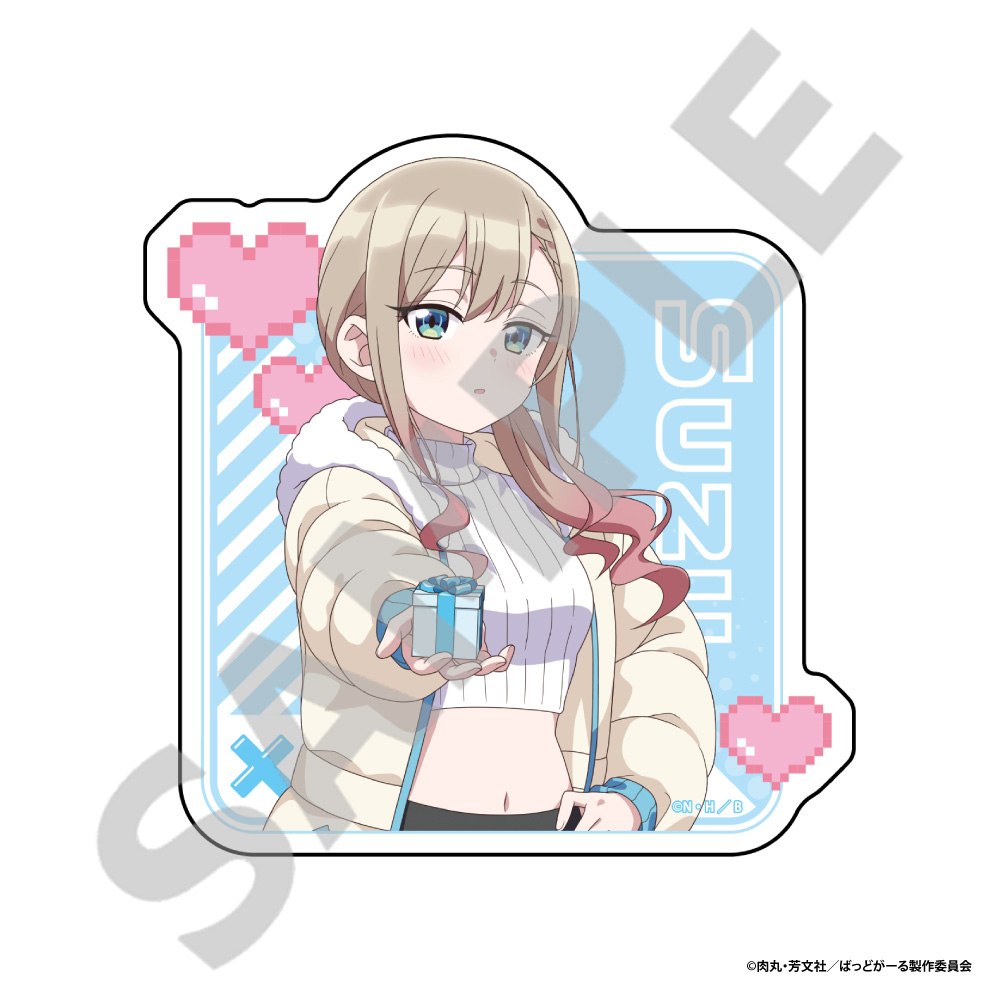 ばっどがーる_ダイカットステッカー　涼風 涼