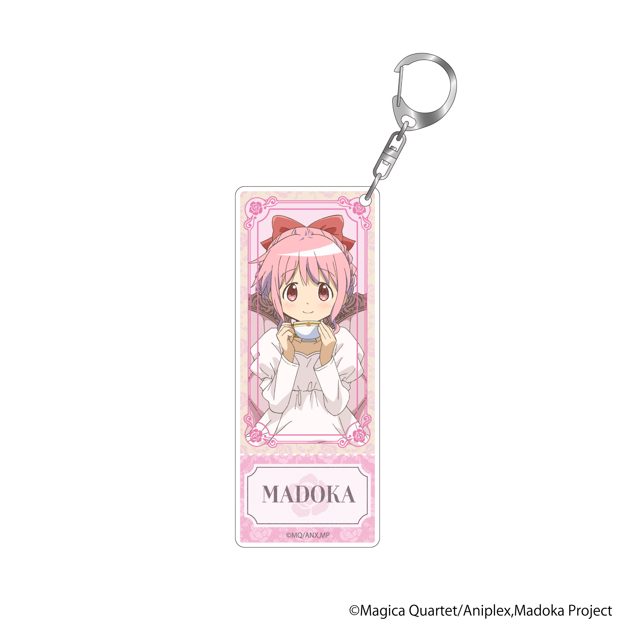 魔法少女まどか☆マギカ_アクリルチケットキーホルダー／鹿目まどか