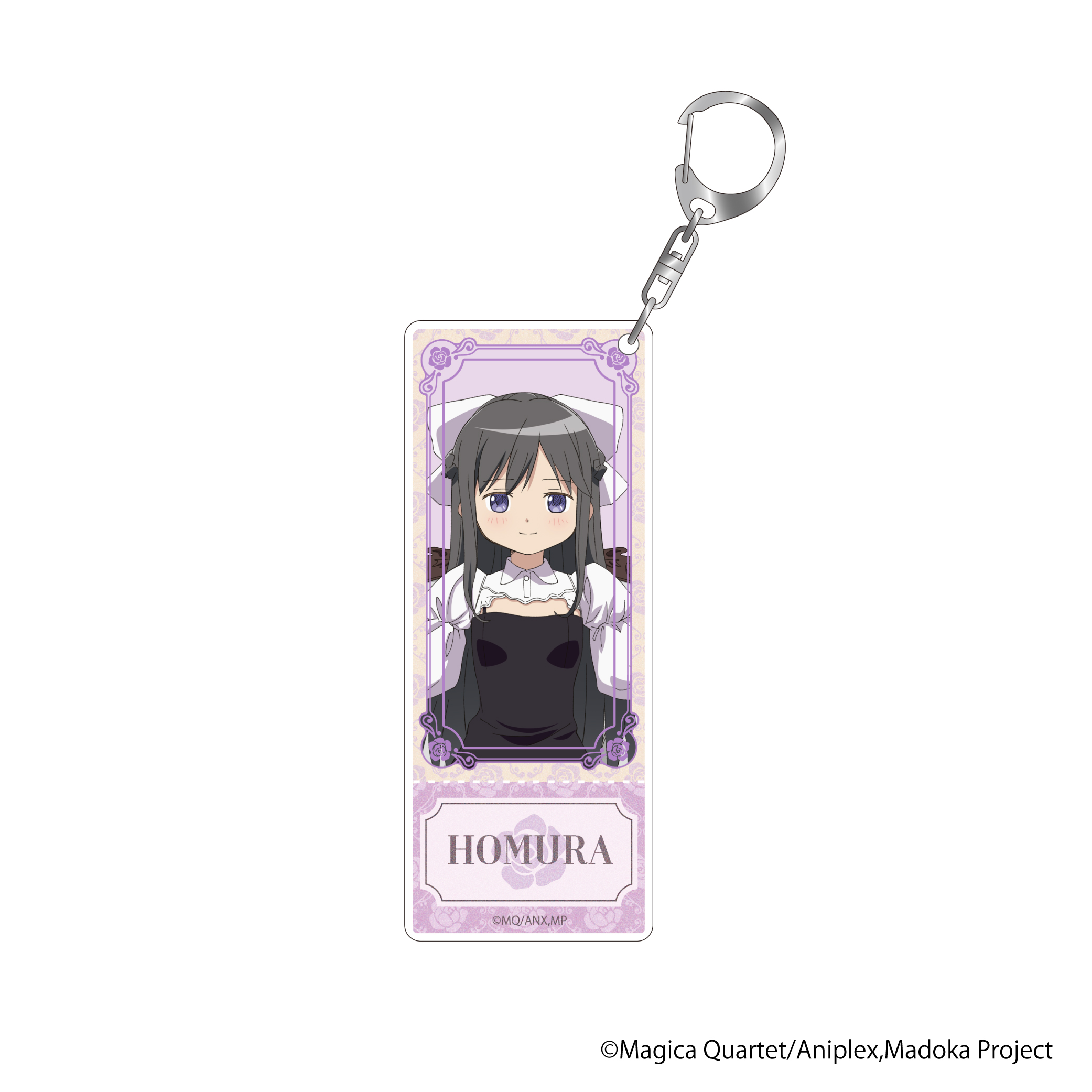 魔法少女まどか☆マギカ_アクリルチケットキーホルダー／暁美ほむら