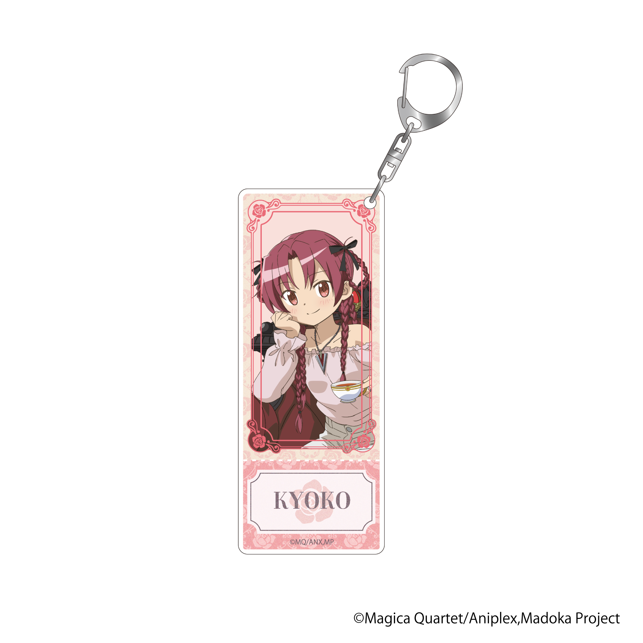 魔法少女まどか☆マギカ_アクリルチケットキーホルダー／佐倉杏子