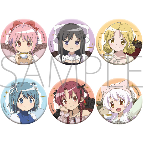 魔法少女まどか☆マギカ_ホロキャラバッジコレクション　【BOX／6個入り】