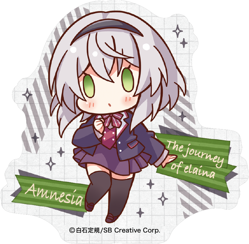 魔女の旅々 学園物語_ダイカットステッカー／アムネシア