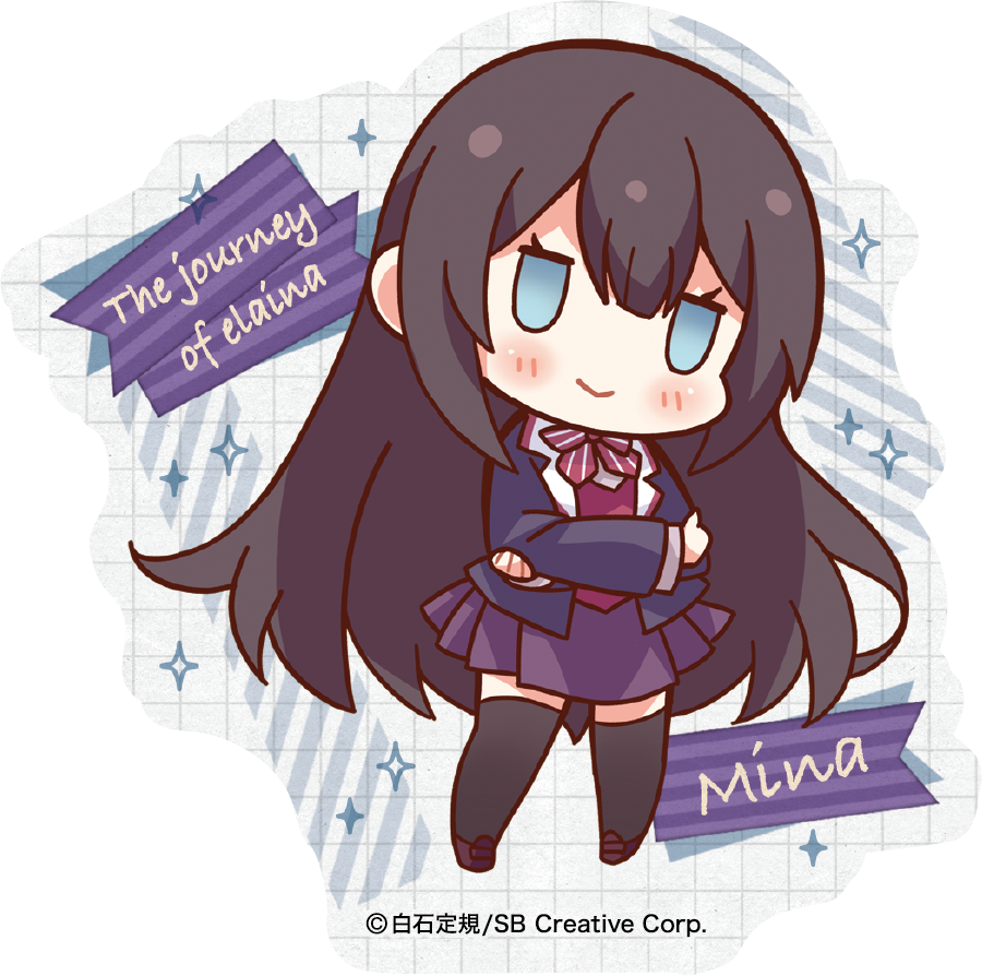 魔女の旅々 学園物語_ダイカットステッカー／ミナ