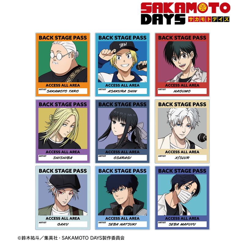 SAKAMOTO DAYS_描き下ろし ロックバンドver. トレーディングバック