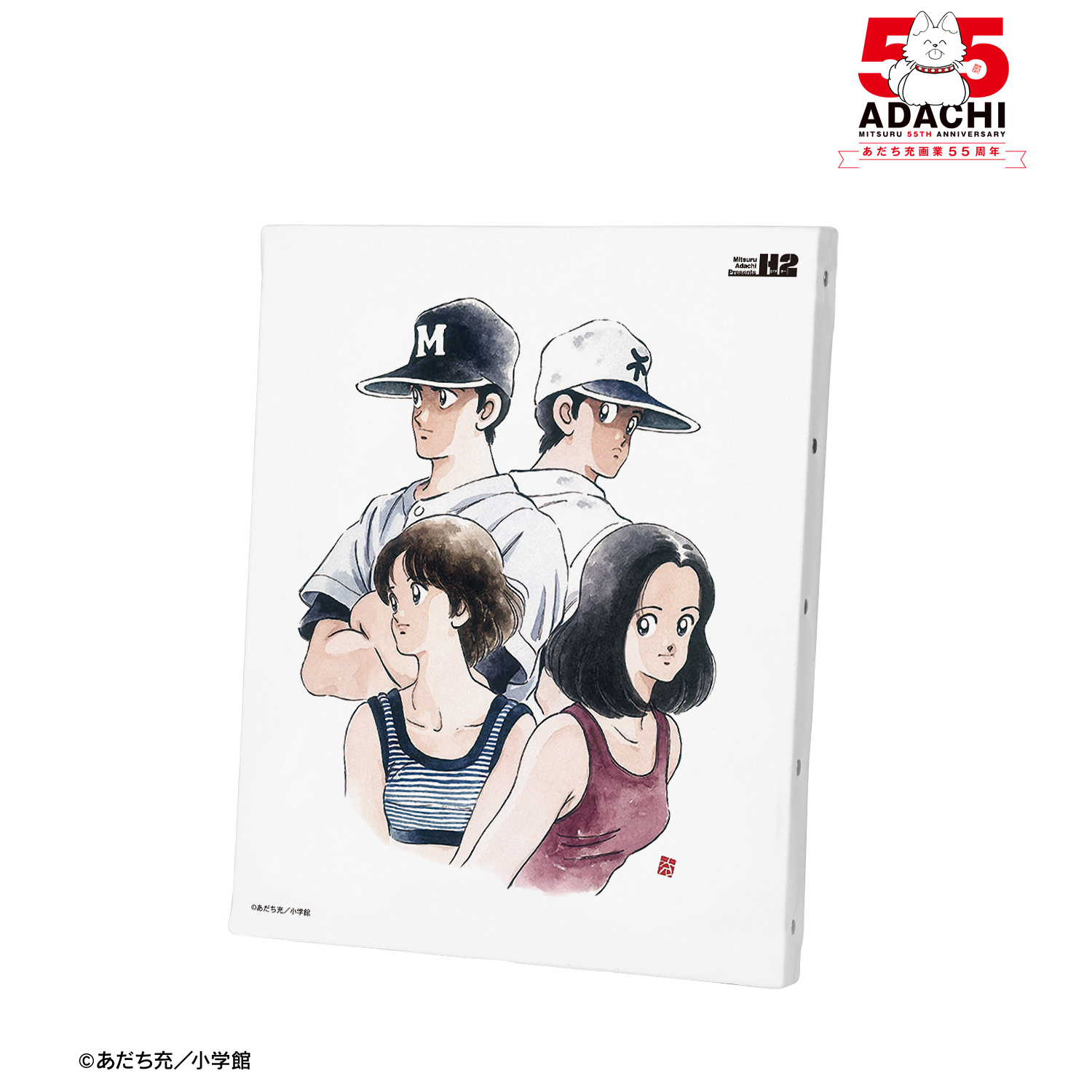 あだち充作品_F3号キャンバスボード ver.B