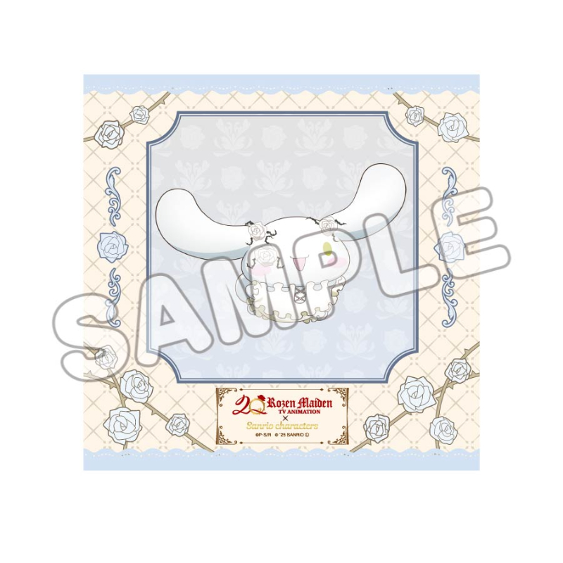 ローゼンメイデン×サンリオキャラクターズ_ハンドタオル 雪華綺晶×シナモロール
