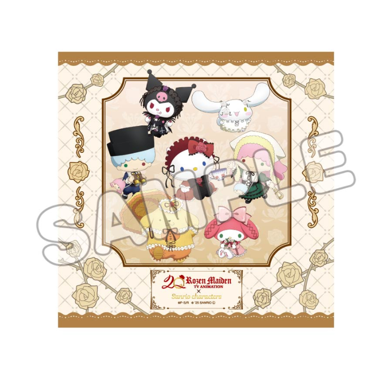 ローゼンメイデン×サンリオキャラクターズ_ハンドタオル 集合