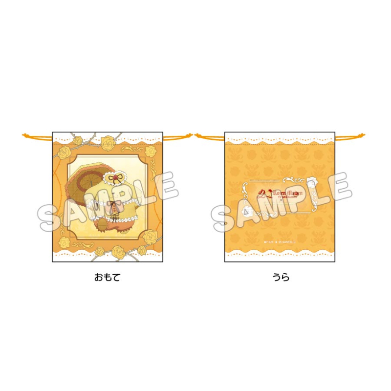 ローゼンメイデン×サンリオキャラクターズ_巾着 金糸雀×ポムポムプリン