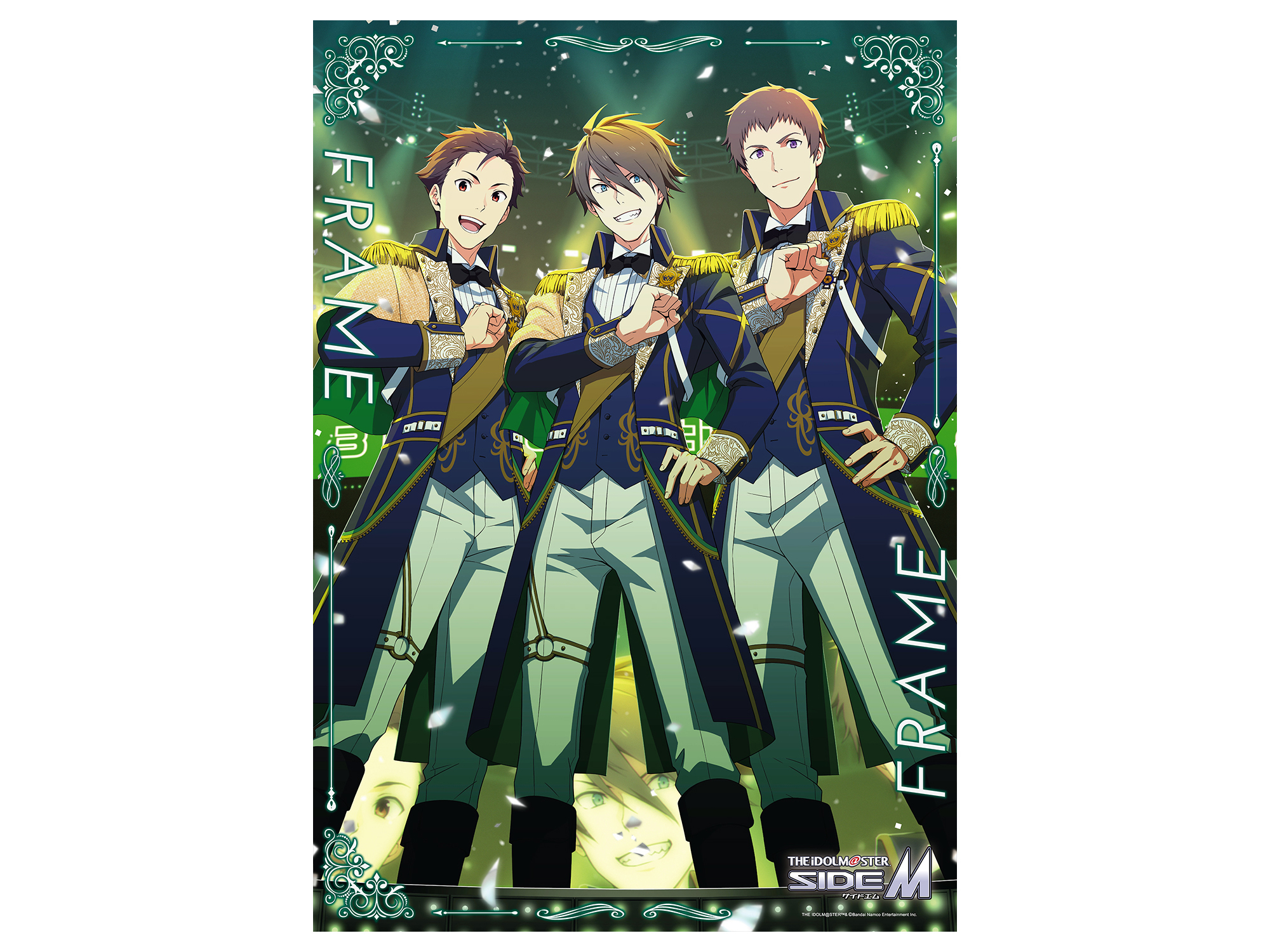 アイドルマスター SideM_A3クリアポスター 「FRAME」Ver.