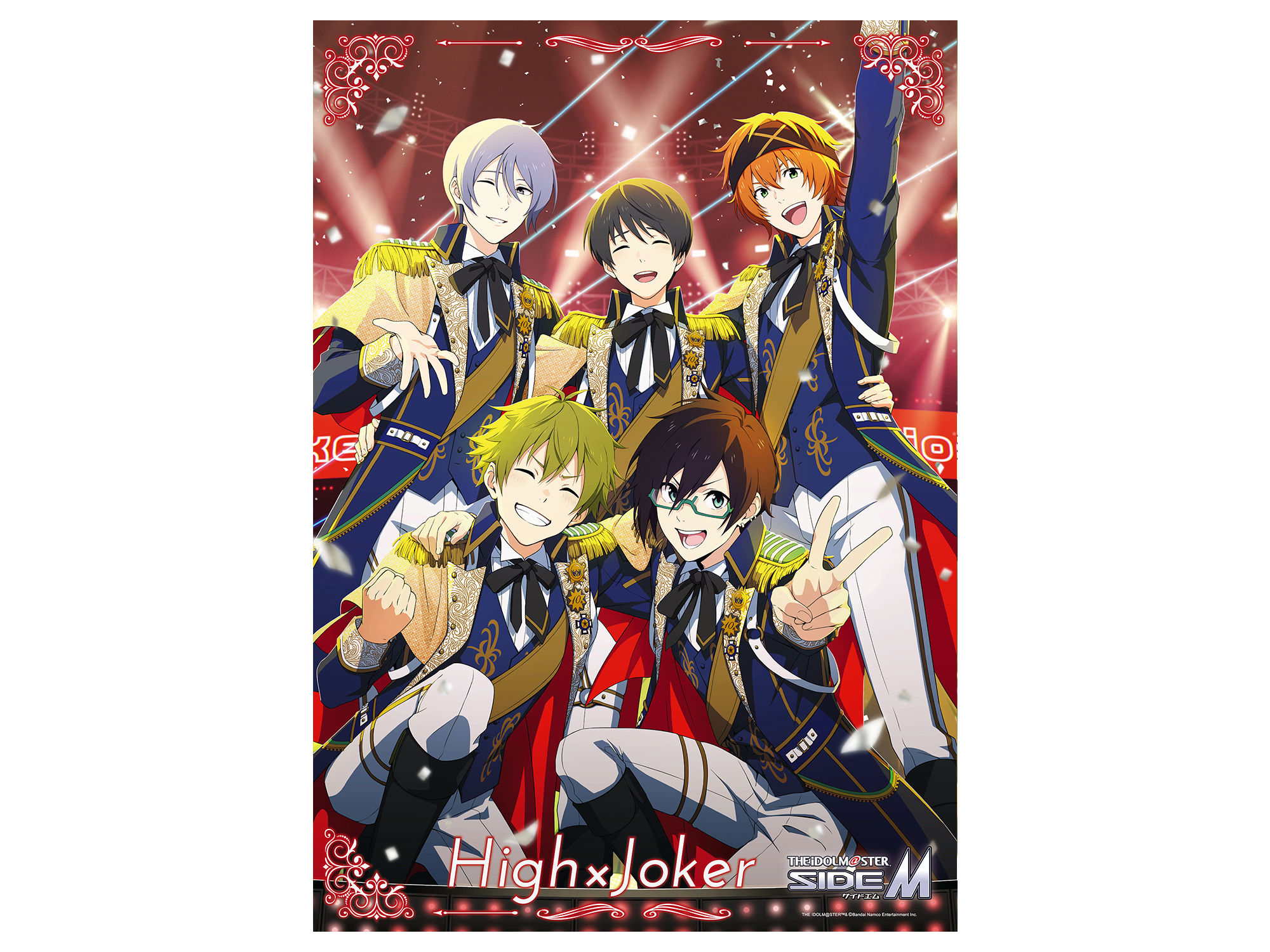 アイドルマスター SideM_A3クリアポスター 「High×Joker」Ver.