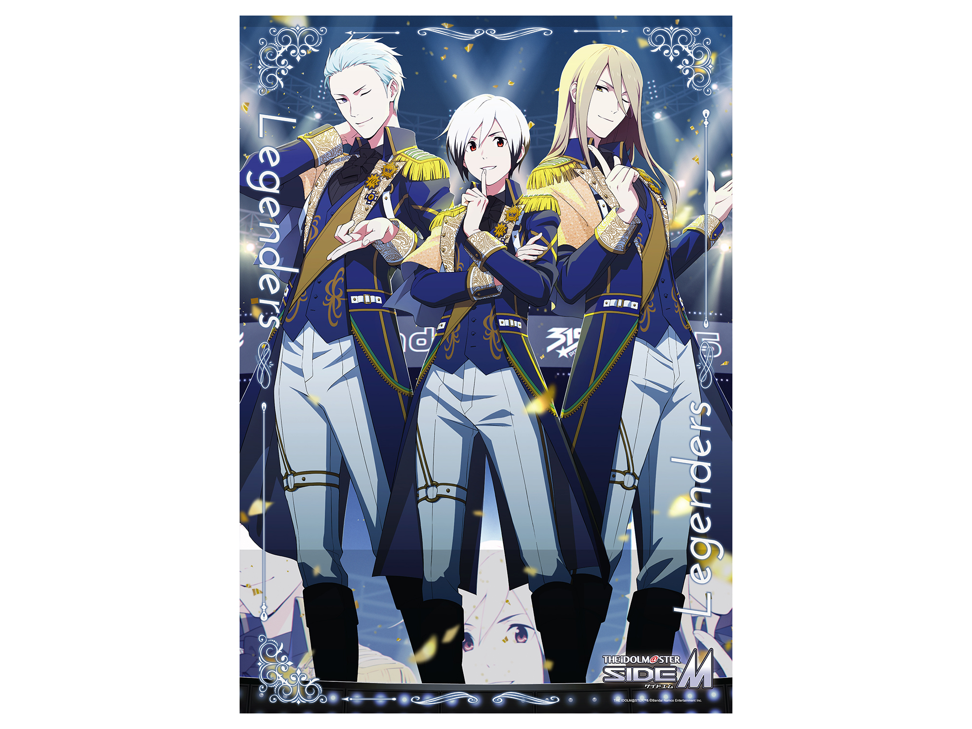 アイドルマスター SideM_A3クリアポスター 「Legenders」Ver.
