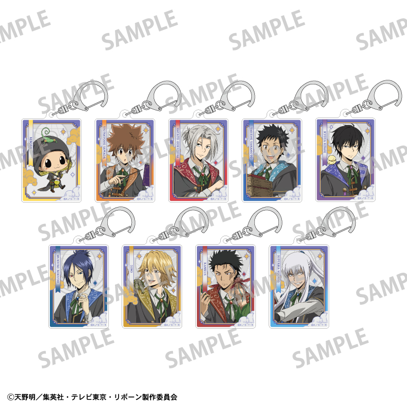 家庭教師ヒットマンREBORN!_トレーディングアクリルキーホルダー／アカデミー研究者　【BOX／9個入り】