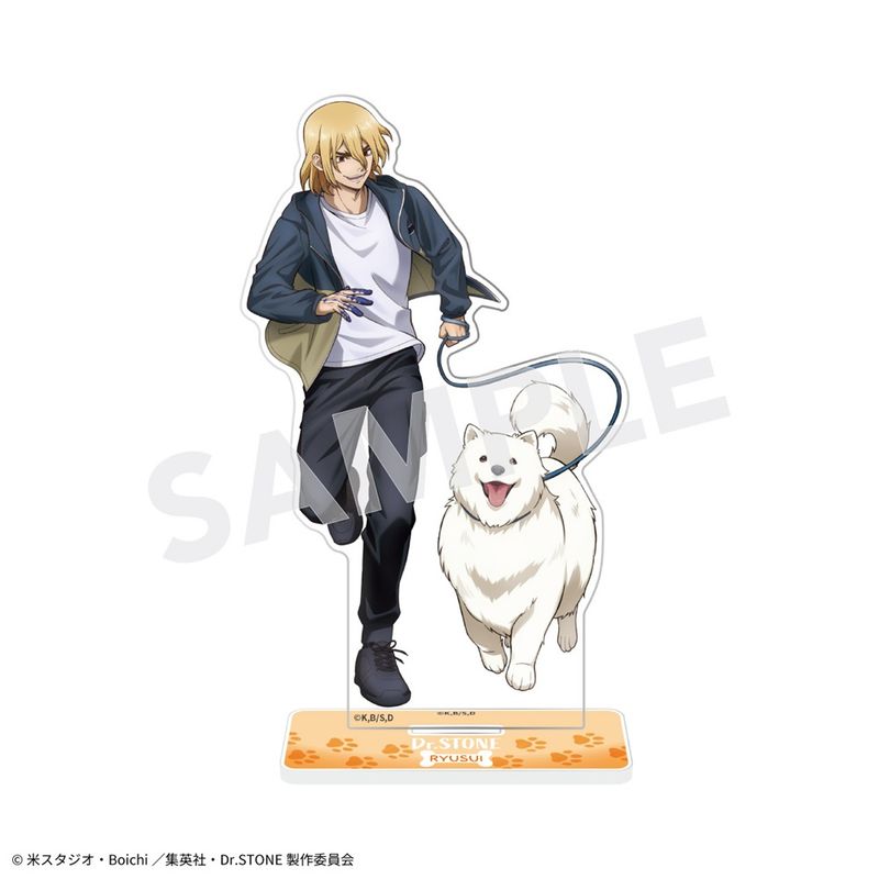 Dr.STONE_アクリルスタンド with Dogs ver. 七海龍水 | Dr.STONE