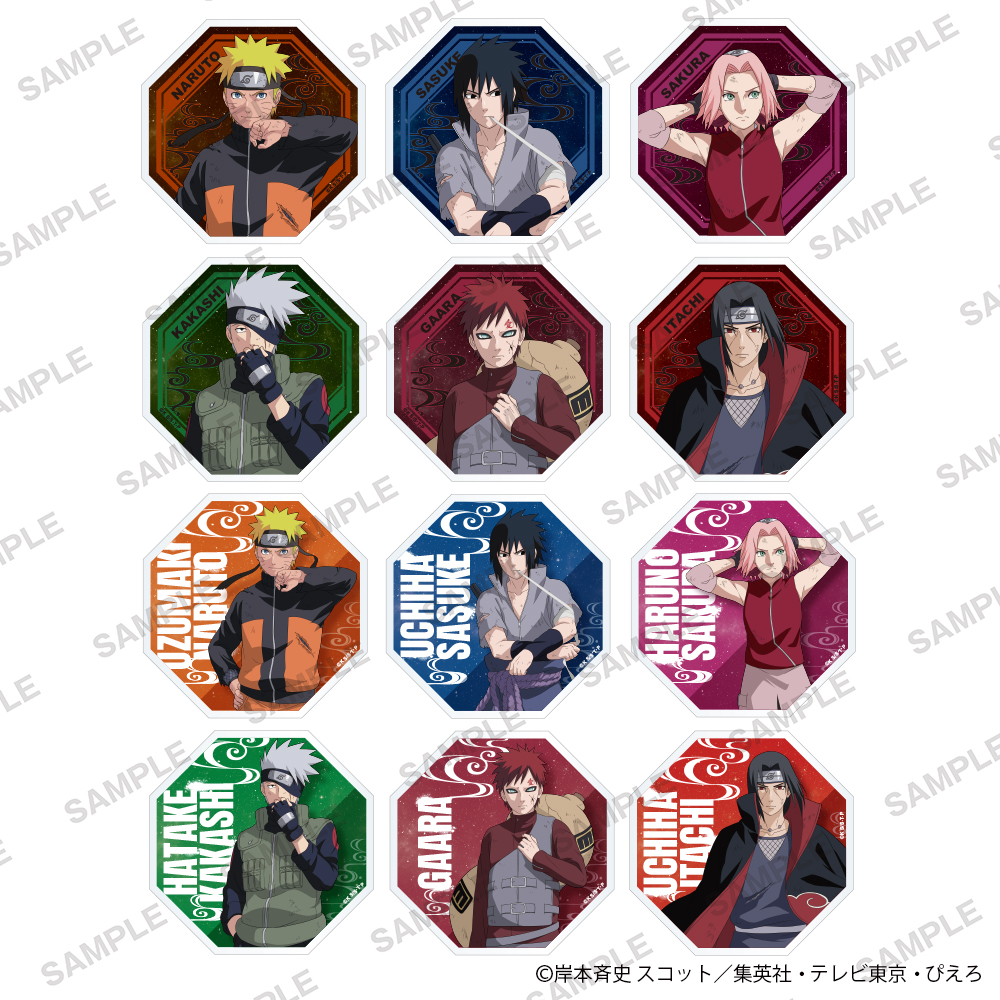 NARUTO-ナルト-疾風伝_トレーディングアクリルコースター 決戦後ver