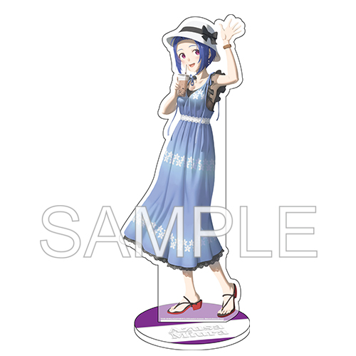アイドルマスター_台湾POP Store『寶島食光』グッズ アクリルスタンド 三浦 あずさ