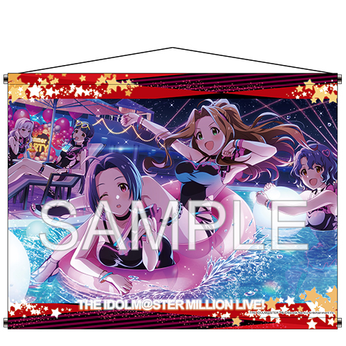 アイドルマスター ミリオンライブ!_B2タペストリー 「C-A-M-P-A-I?+」Ver.