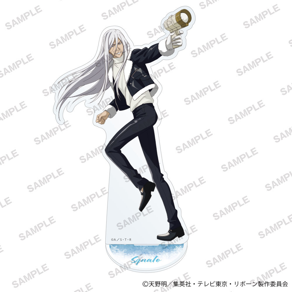 家庭教師ヒットマンREBORN!_アクリルスタンドフィギュア 雪バトルver. スクアーロ(10年後)