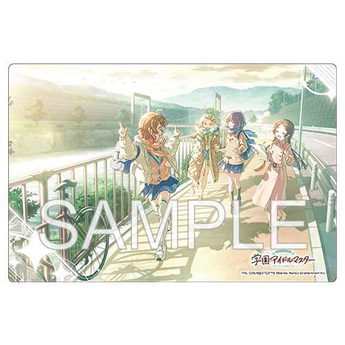 学園アイドルマスター_ゲーミングマウスパッド 「はいっ、みんなも一緒に♪」