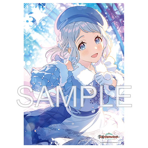 学園アイドルマスター_A3クリアポスター 「White Night! White Wish! 葛城 リーリヤ」Ver.