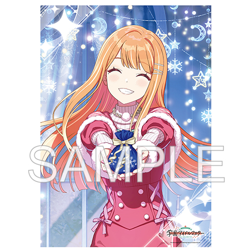 学園アイドルマスター_A3クリアポスター 「Tame-Lie-One-Step '24クリスマス 紫雲 清夏」Ver.