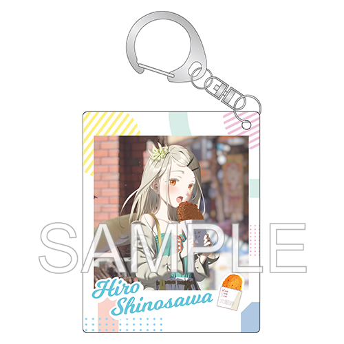 学園アイドルマスター_台湾POP Store『寶島食光』グッズ アクリルキーホルダー 篠澤 広