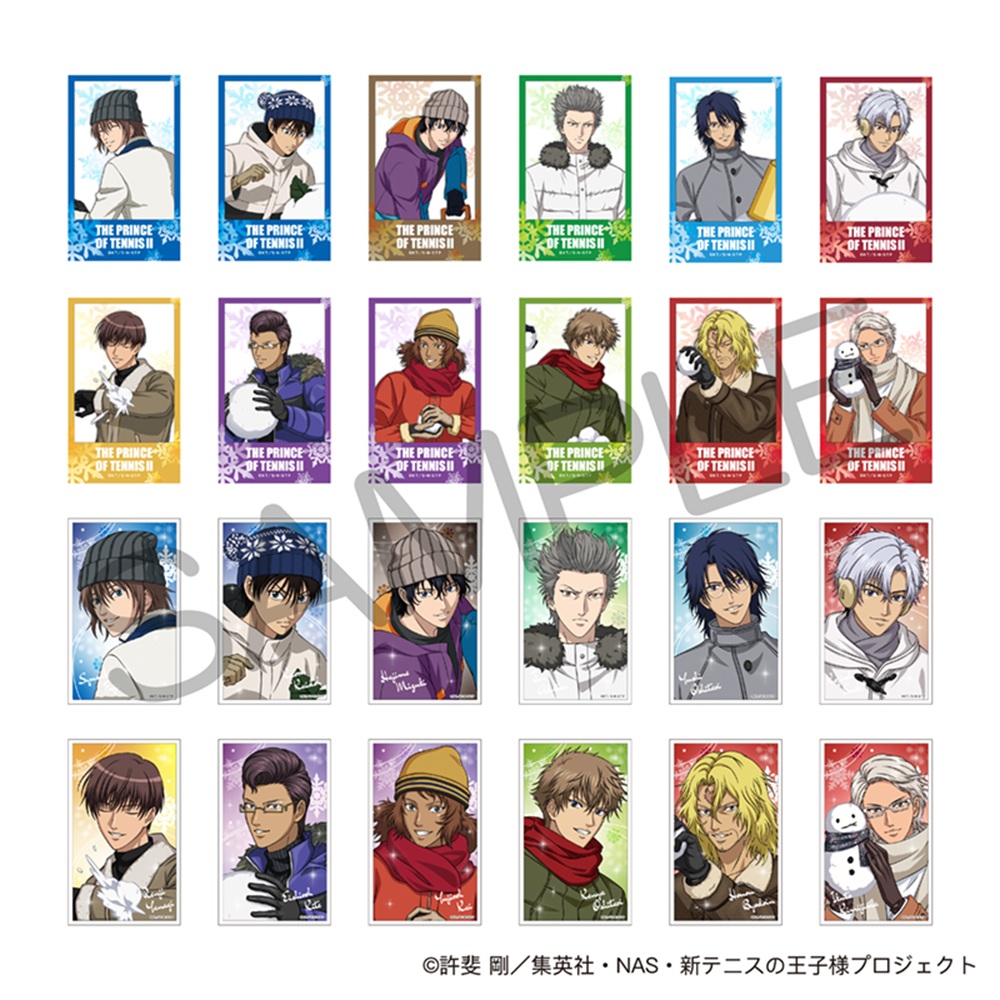 新テニスの王子様_ふぉとカードコレクション 雪遊びVol.2 【コンプリートBOX／12パック入り】