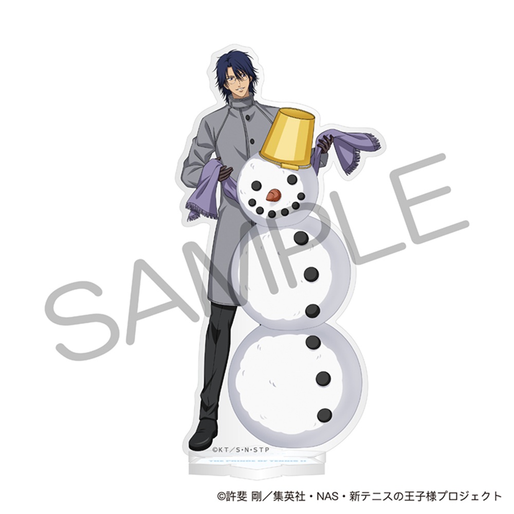 新テニスの王子様_アクリルスタンド 雪遊びver. 忍足侑士