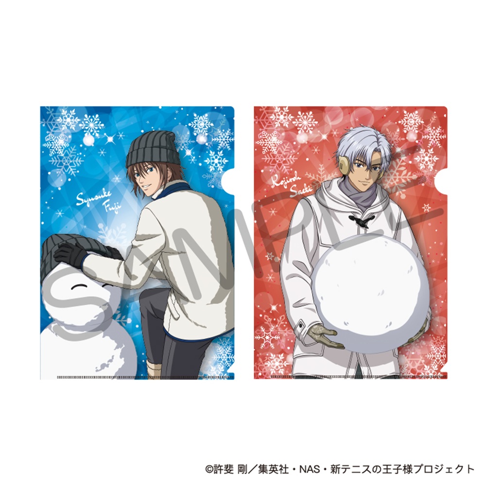 新テニスの王子様_A4クリアファイル2枚セット 雪遊びver. | j-hobby