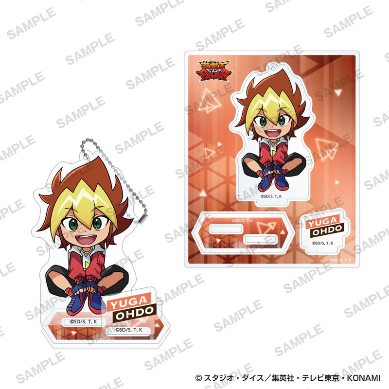 遊☆戯☆王シリーズ_アクリルスタンド 歴代主人公お座りver. 王道遊我