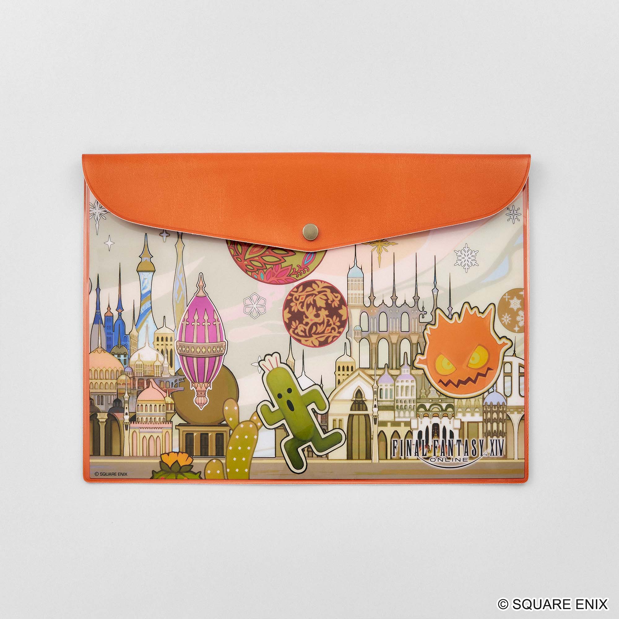 ファイナルファンタジーXIV_フラットポーチ ウルダハ