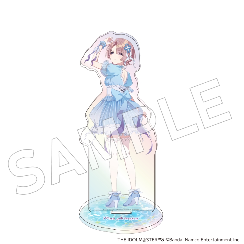 学園アイドルマスター×サンシャイン水族館_オーロラアクリルスタンド 有村麻央