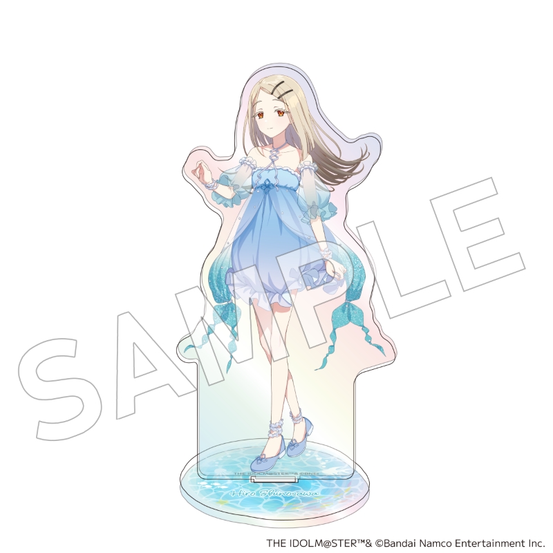 学園アイドルマスター×サンシャイン水族館_オーロラアクリルスタンド 篠澤広