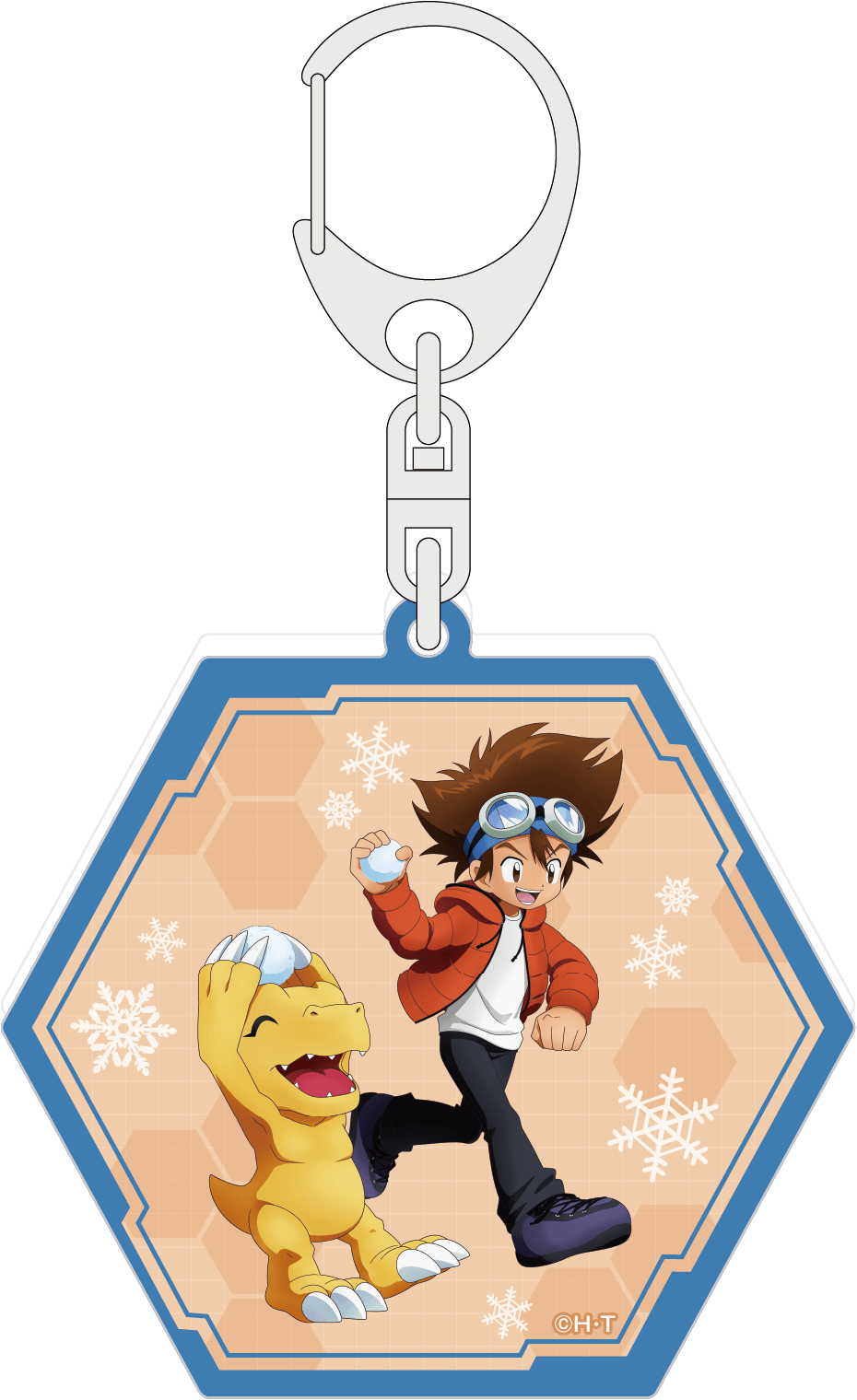 デジモンアドベンチャー アクリルキーホルダー 9個セット デジモンアドベンチャー_ラメアクリルキーホルダー | j-hobby Collection